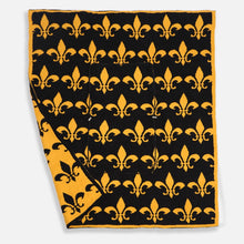 Load image into Gallery viewer, 2-in-1 Reversible Fleur de Lis Pillow Blanket