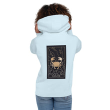 Load image into Gallery viewer, Cancer Zodiac Tarot Unisex Hoodie
