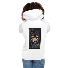 Load image into Gallery viewer, Cancer Zodiac Tarot Unisex Hoodie
